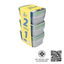 Thumbnail 4 of ซุปเปอร์ล็อค Chef Box กล่องใส่อาหาร 1.05 ล. รุ่น 6073 คละสี x 2+1