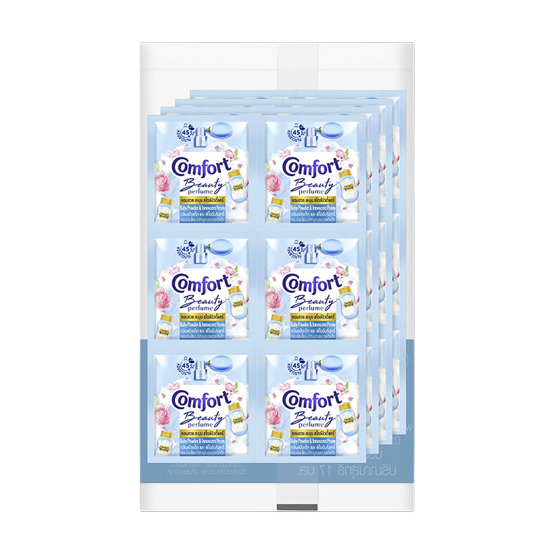 COMFORT Softener Beauty Perfume Baby Powder & Innoscent Peony 17 ml x 24