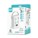 Thumbnail 1 of BLL Plug Tower 7 Socket 1 Switch + USB1C Model B23