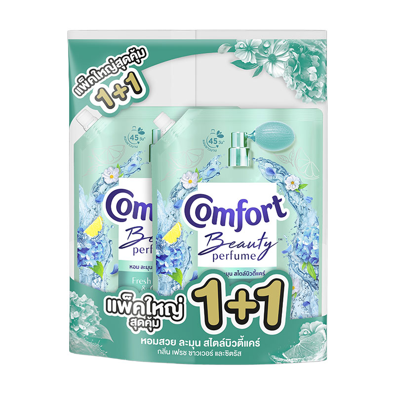 COMFORT Fabric Softener Fresh Citrus 1 l 1 free 1