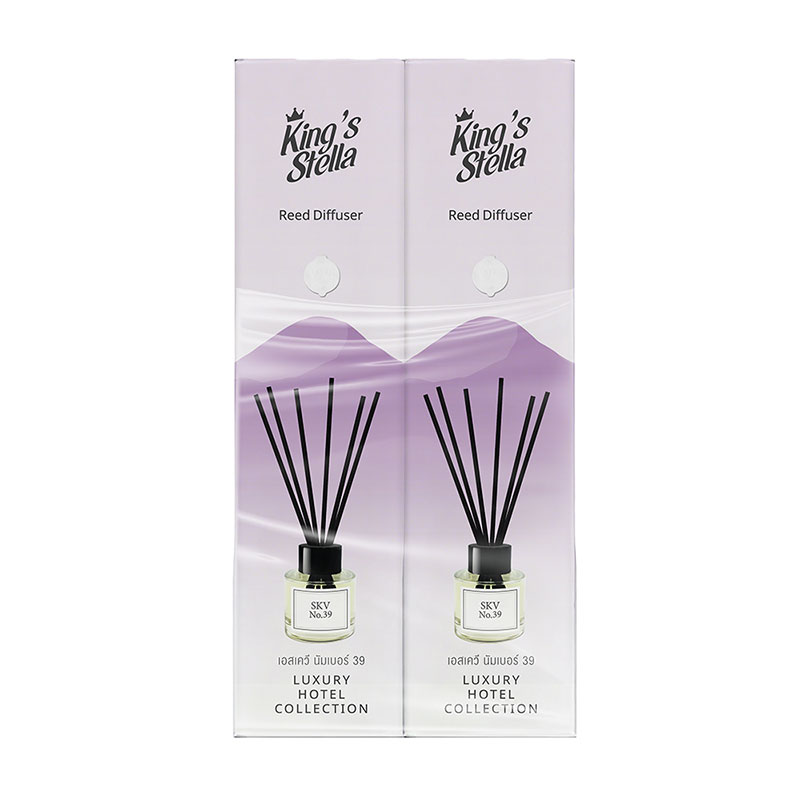 KING'S STELLA Hotel Reed Diffuser SKV No.39 50ml. 1 box X 2