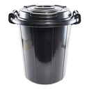 Thumbnail 2 of Bucket+Lid Black 44 l