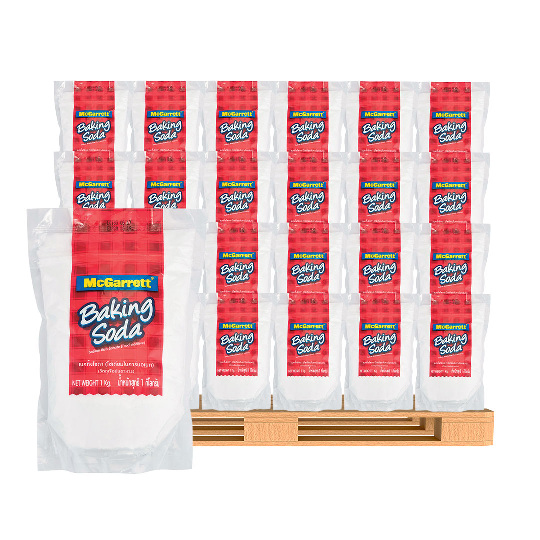 (Pre Order) MCGARRETT Baking Soda 1 kg x 100 cartons (1 pallet)