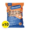 Thumbnail 2 of เซพแพ็ค หอยเชลล์ติดไข่ครึ่งฝาแช่แข็ง 5-7 ซม. 1 กก. x 10