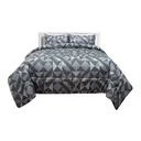 Thumbnail 3 of โมเมนโต ผ้าปูที่นอนเสมือนคอตตอนมินิ สีเทา 6 ฟุต+ผ้านวม