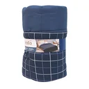 Thumbnail 2 of โมเมนโตผ้านวมบางตารางนำเงิน60X80"