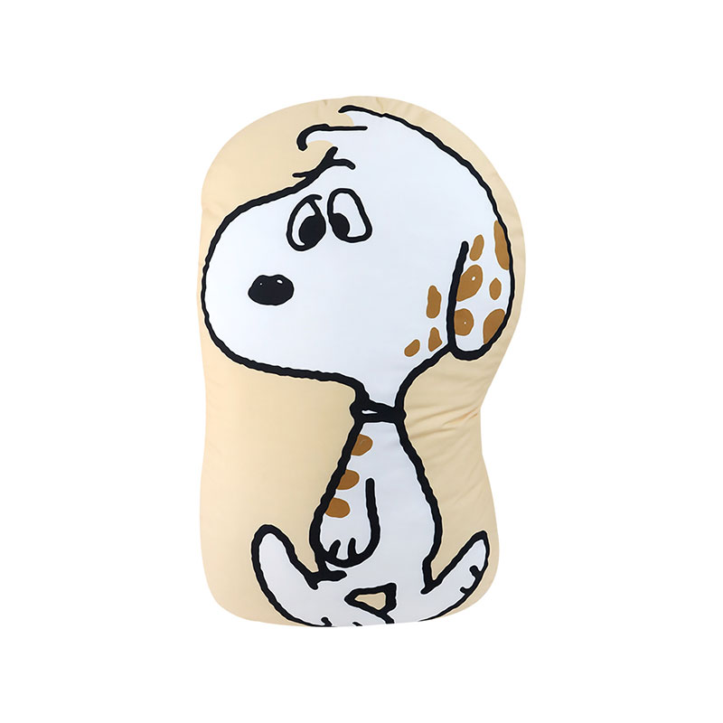 MOMENTO Snoopy Marbles Die Cut Jumbo Cushion 29x44"