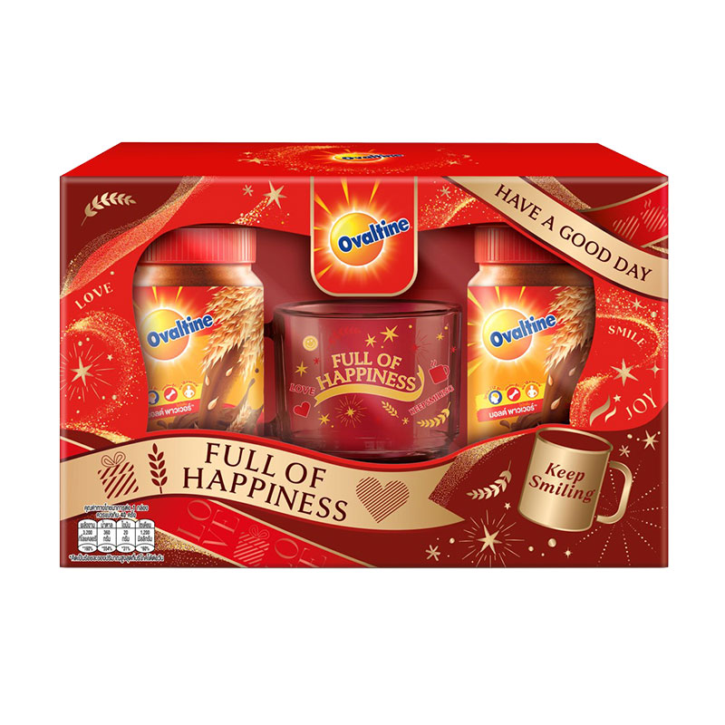 OVALTINE Gift Set Regular 400 g x 2