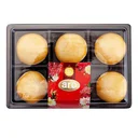 Thumbnail 1 of เอโร่ โกลด์ ขนมเปี๊ยะฝอยทอง 25 ก. x 6