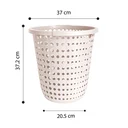 Thumbnail 2 of ดีเคดับบลิว ตะกร้ากลม เล็ก บับเบิล สีเบจ 6 ชิ้น