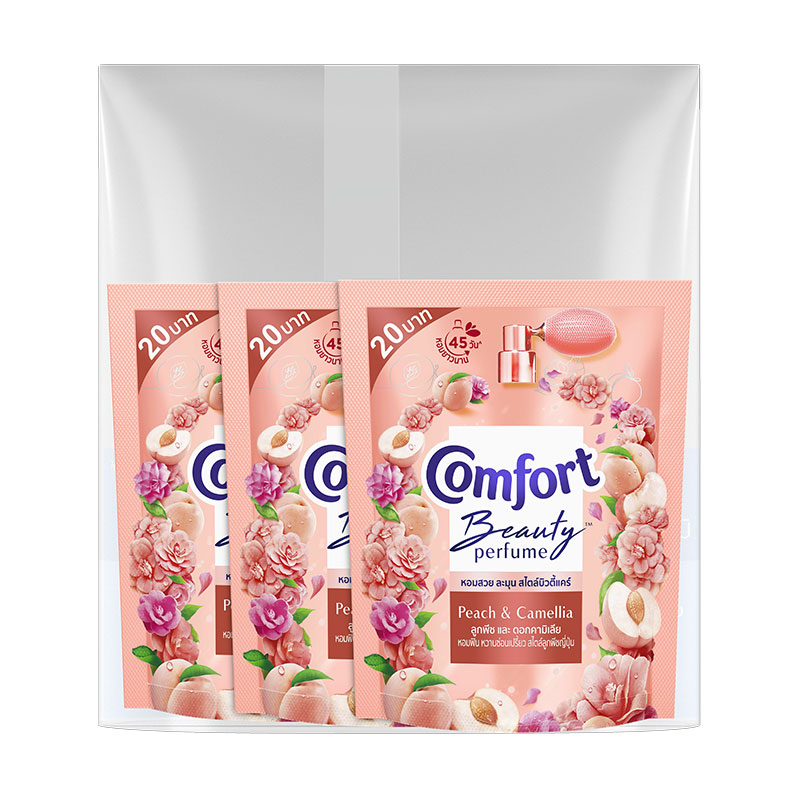COMFORT Beauty Perfume Peach and Camellia 110 ml x 3