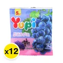 Thumbnail 2 of ยูปี้ กัมมี่ เกรป 14 ก. x 12