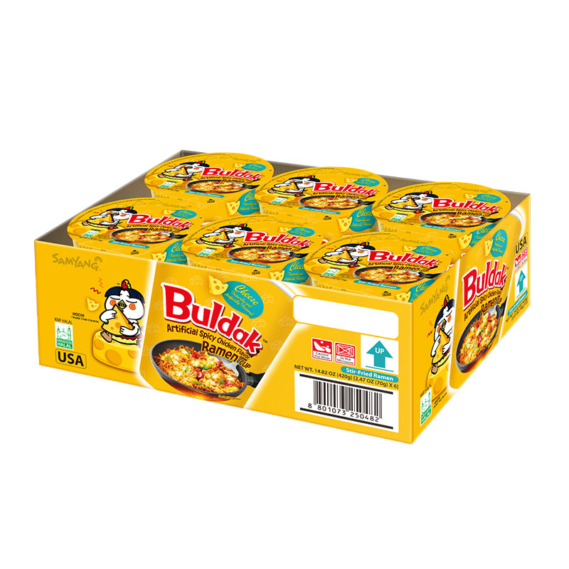 SAMYANG Buldak Cup Ramen Cheese 70 g x 6
