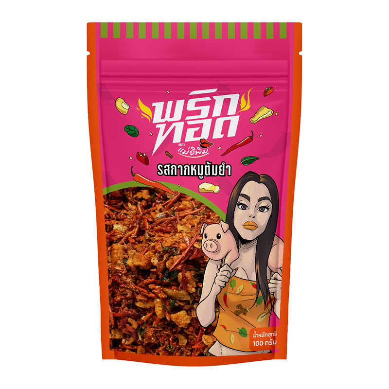 MAE E PIM Chili with Crackling TomYum Flavour100gX1