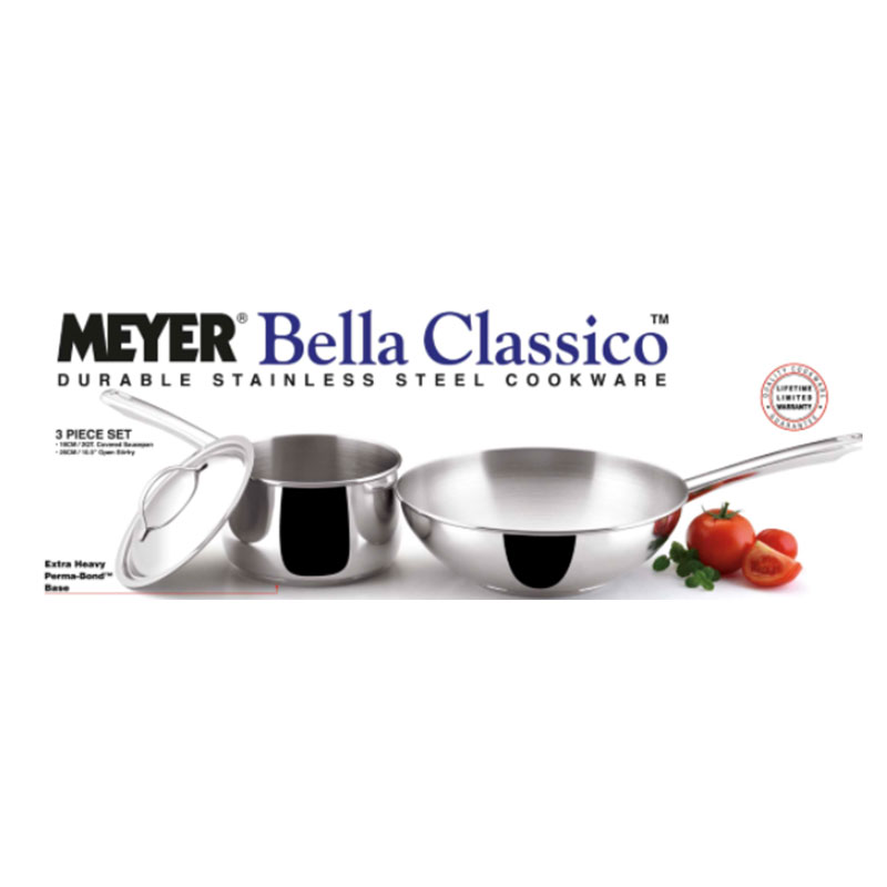 MEYER Cookware Set Model Bella Classico 3 pcs