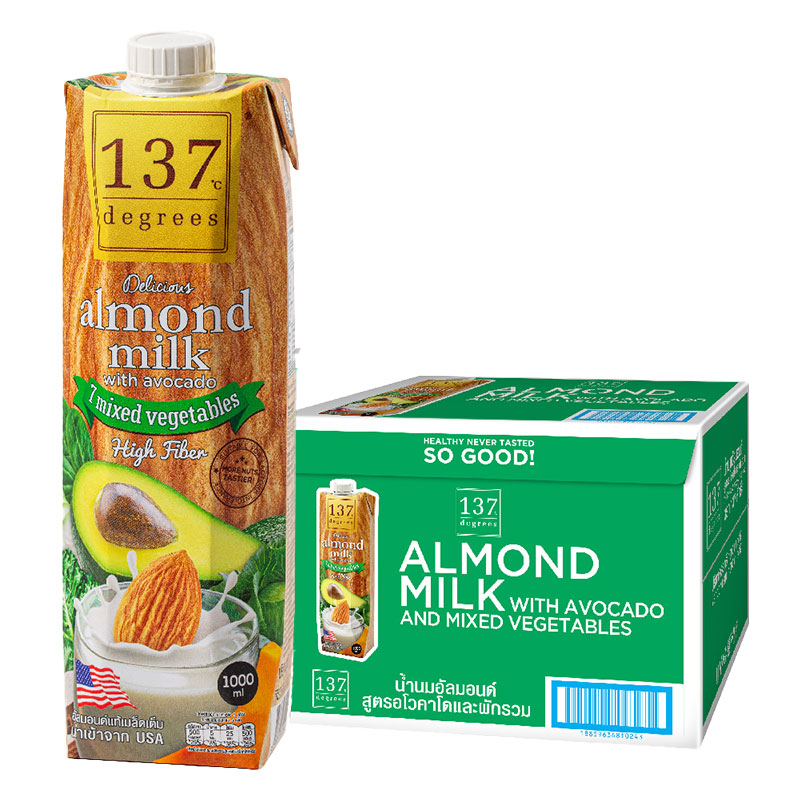 137DEGREES ALM AVOC 1000MLx12BX