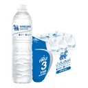 Thumbnail 1 of สิงห์ น้ำดื่ม 600 มล. x 12+3