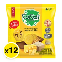 Thumbnail 1 of  DOZO Mini Japanese Rice Cracker Corn Cheese Flavor 12 g x 12