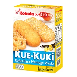 Thumbnail 2 of โคโคล่าxเอโร่ คุ้กกี้เนย 80 ก.