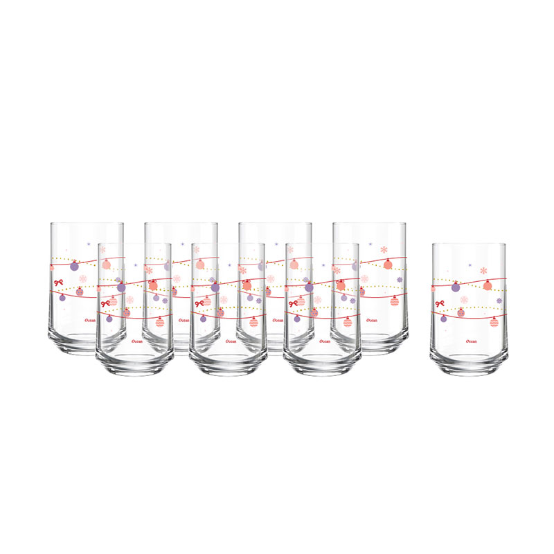 OCEAN GLASS Gingerbread Value Drinking Set 290 ml 8 pcs