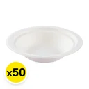 Thumbnail 2 of ARO Bio Bowl 460 ml White 50 pcs