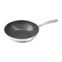Thumbnail 3 of IRON CHEF Stainless Steel Wok Pan 28 cm