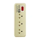 Thumbnail 2 of DATA Power Strip 3 Socket 1 Switch Model PP3515M3