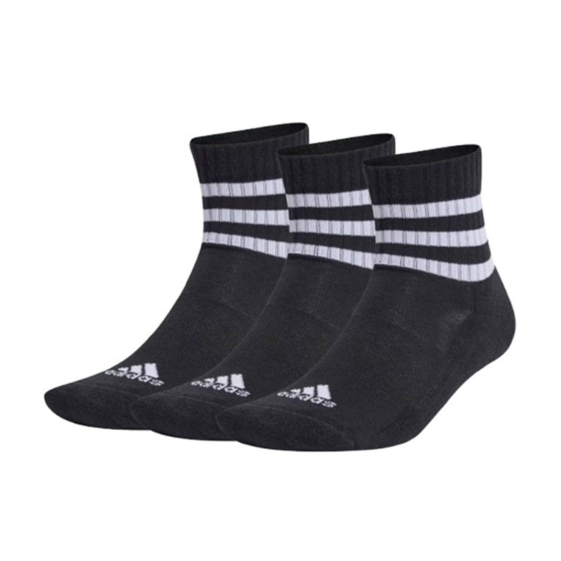 ADIDAS 3-Stripes Sock S Pack 3 pairs Black