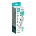 Thumbnail 1 of BLL Tower Power Strip 4 Socket 1 Switch + 2 USB Model B26