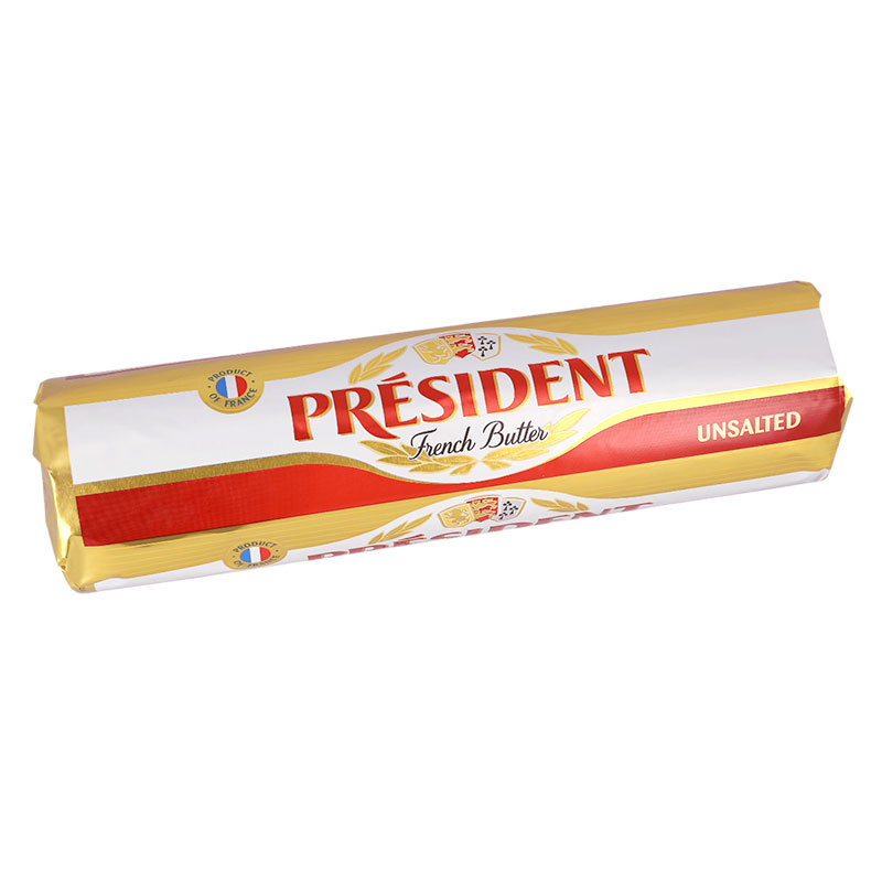 President Unsalted butter 970g X1