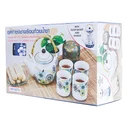 Thumbnail 2 of คีย์เวย์ ชุดกาน้ำชา พร้อมถ้วย 4 ใบ คละลาย