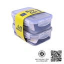 Thumbnail 2 of ซุปเปอร์ล็อค กล่องอาหาร 1 ล. x 1+1