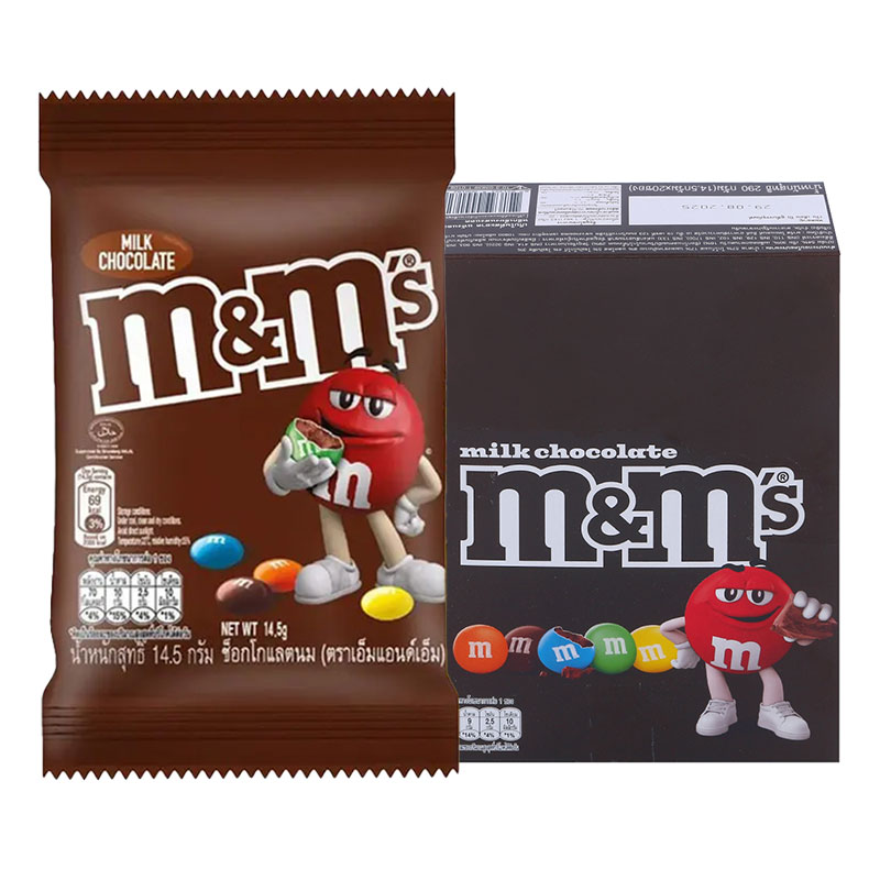 M&M Milk Chocolate 14.5 g x 12
