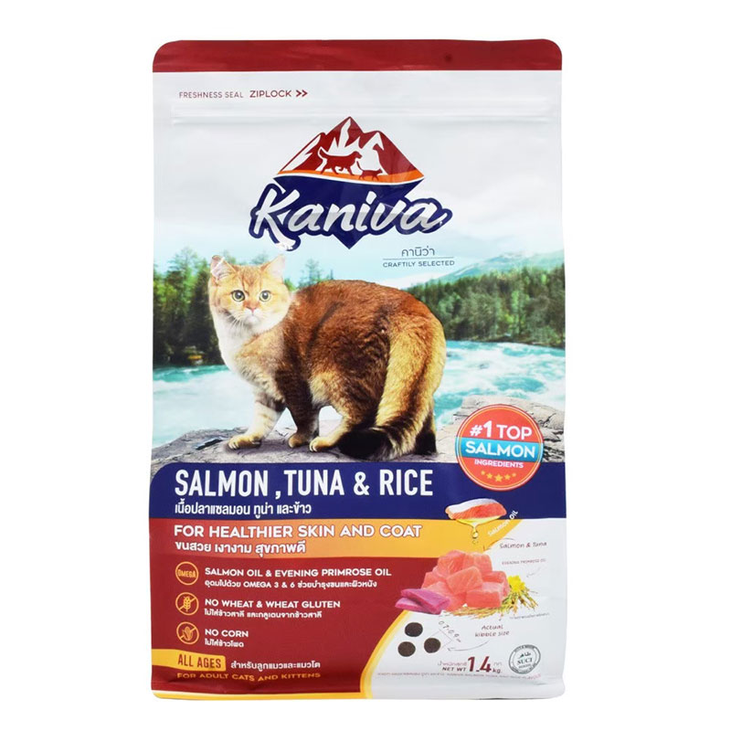 KANIVA Cat Food Salmon Tuna 1.4 kg