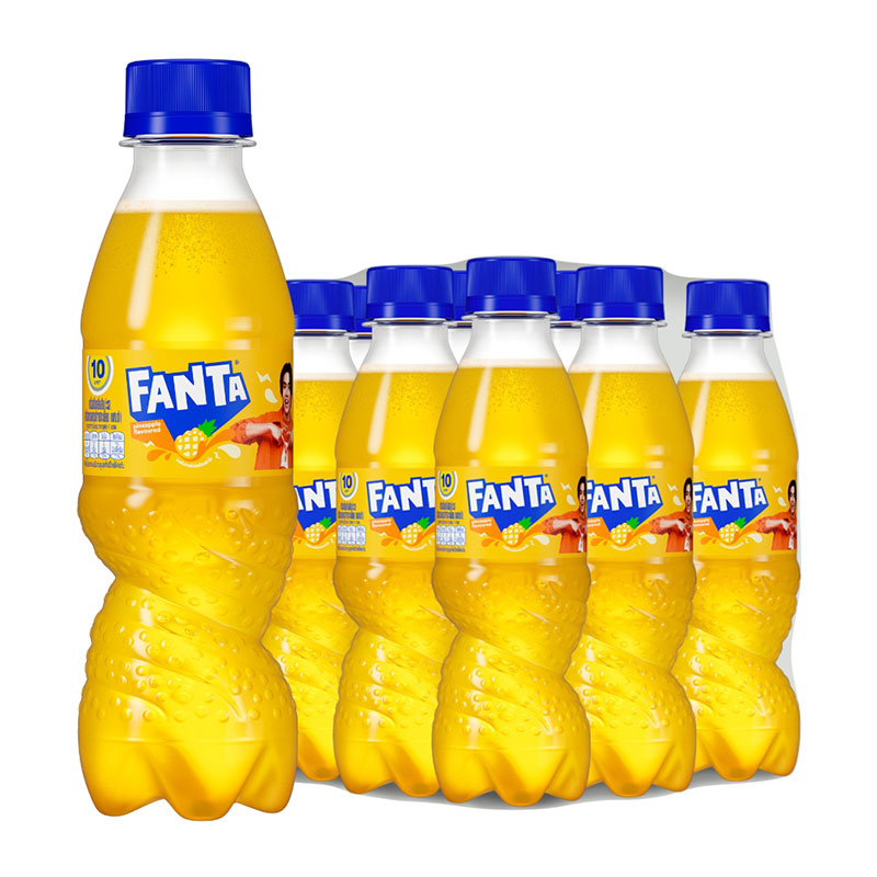 FANTA Soft Drink Pineapple 245 ml x 12