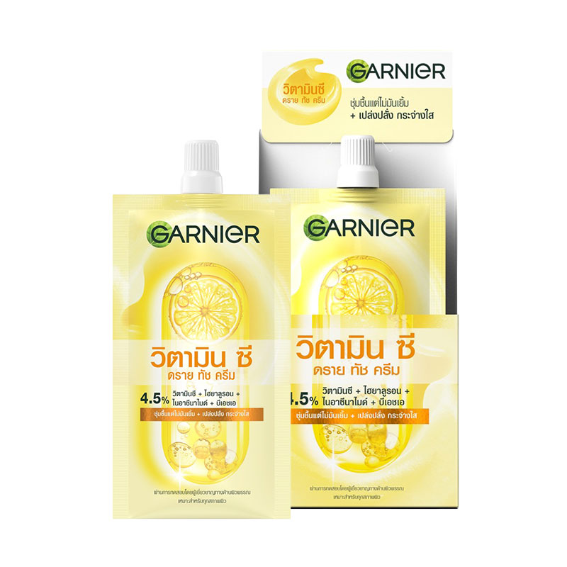 GARNIER Vitamin C Dry Touch Cream 7 ml x 6