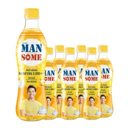 Thumbnail 1 of แมนซั่ม ฮันนี่เลมอน 430 มล. x 6
