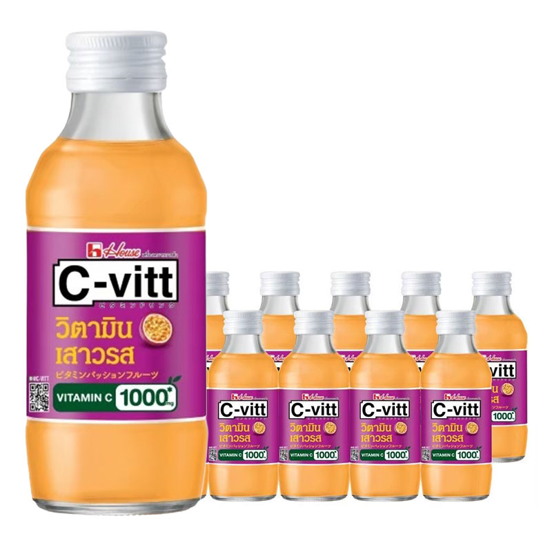 C-VITT Passion Fruit Drinks 140 ml x 10
