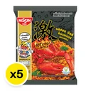 Thumbnail 2 of นิสชิน บะหมี่กึ่งสำเร็จรูป รสฮอตชิลลี่ ล็อบสเตอร์ 60 ก. X 5