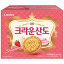 Thumbnail 1 of คราวน์ แซนโด บิสกิสไส้สตรอเบอร์รี่ 161 ก.