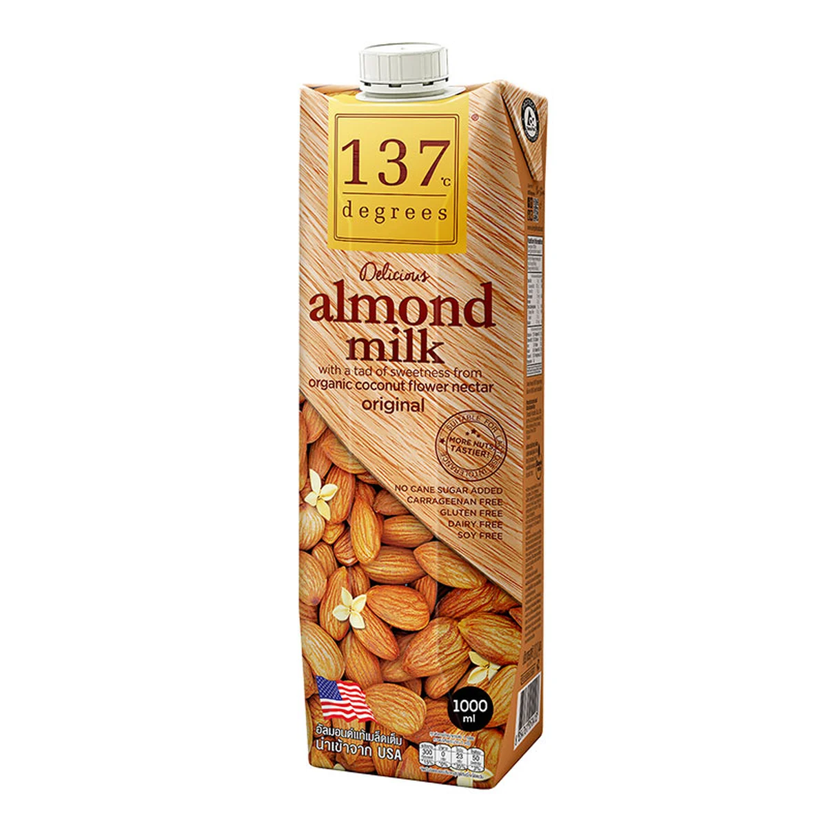 137 DEGREES Almond Milk Original 1 l