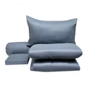 Thumbnail 4 of โมเมนโต ผ้าปูที่นอนเสมือนคอตตอน สีเทา 3.5 ฟุต+ผ้านวม