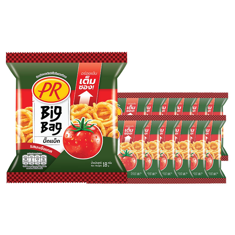PR Rice Cracker Tomato Flavour 18 g x 12