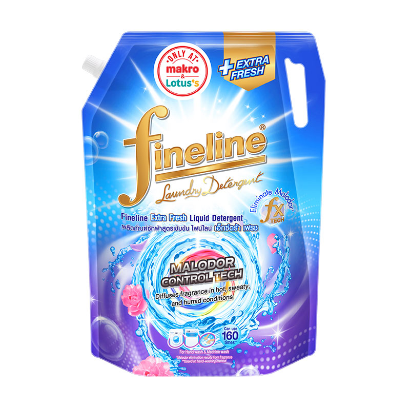 FINELINE Liquid Concentrate Detergent Extra Fresh Violet 3.6 l
