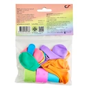 Thumbnail 2 of ลูกโป่งพาสเทลและกระดาษแต่ง คละสี