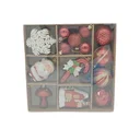 Thumbnail 2 of BKC Santa Gift Set Model 5600119 Gold/Red Assorted Pattern