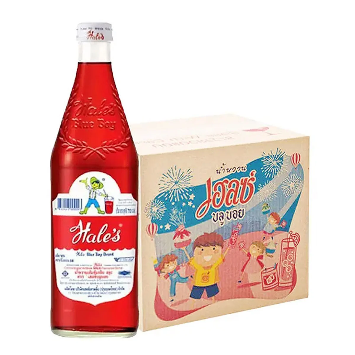 HALE'S BLUE BOY Sala Flavoured Syrup (710 ml 12 bottles) 1 carton x 5