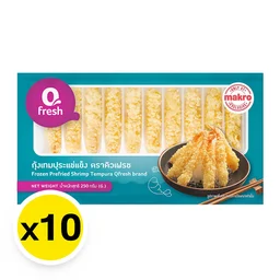 Thumbnail 2 of คิวเฟรช กุ้งเทมปุระแช่แข็ง 250 ก. x 10