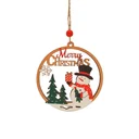 Thumbnail 1 of BKC Wooden Christmas Ornaments #5600-97 Brown Color