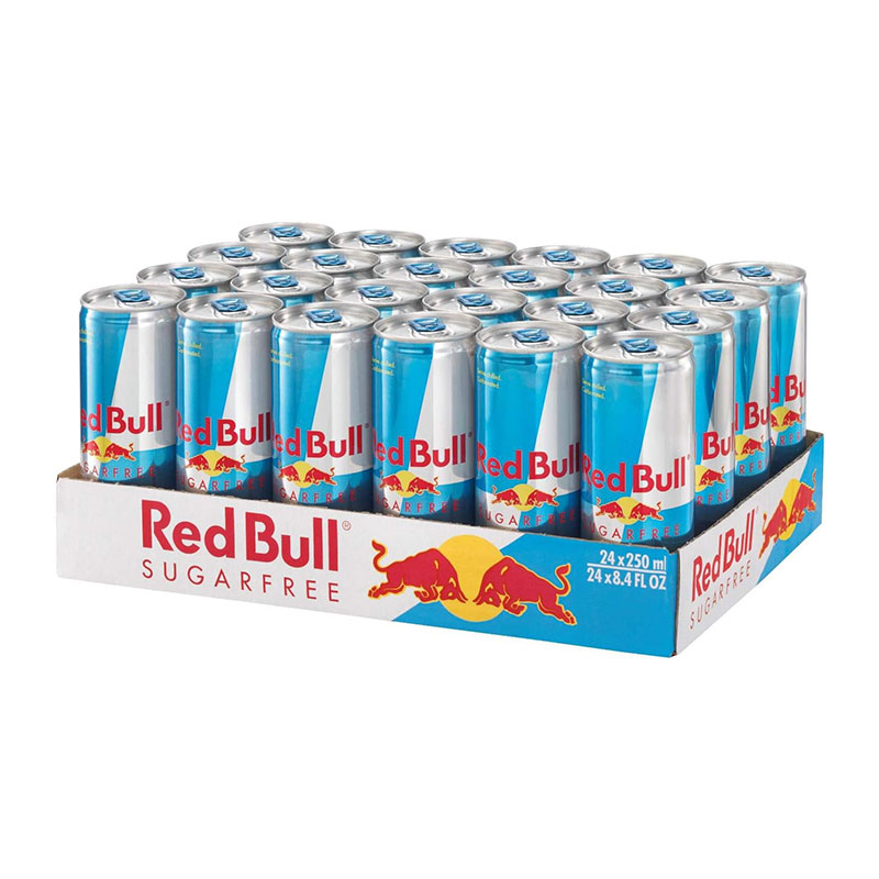 RED BULL Energy Drink Sugar Free 250 ml x 24